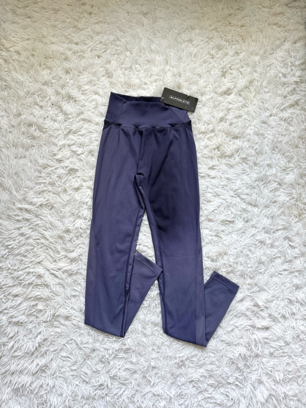 Alphalete Dark Navy High-Rise Leggings
